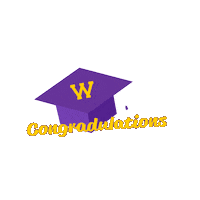 Congratulations Congrats Sticker by Western Illinois University