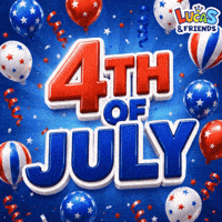 United States Celebration GIF by Lucas and Friends by RV AppStudios