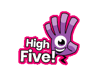High Five Sticker Sticker by AsmodeeGames