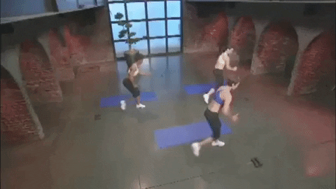 martial arts fitness GIF