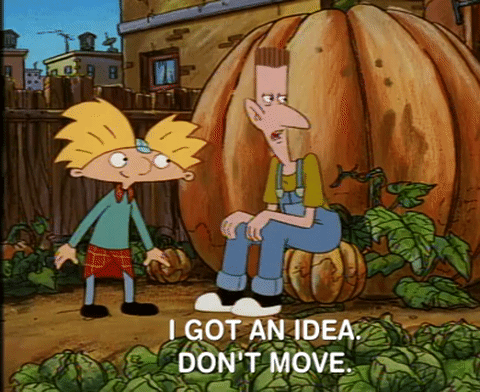 hey arnold nicksplat GIF