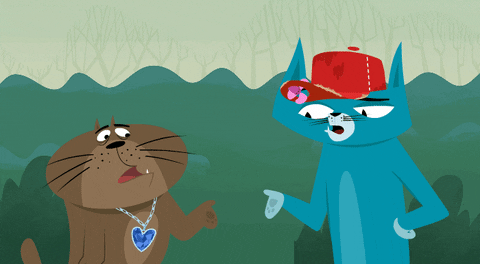 Cats Thumbs Up GIF by Kitty Is Not A Cat