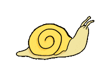 awongisright spooky snail agoraphobia Sticker