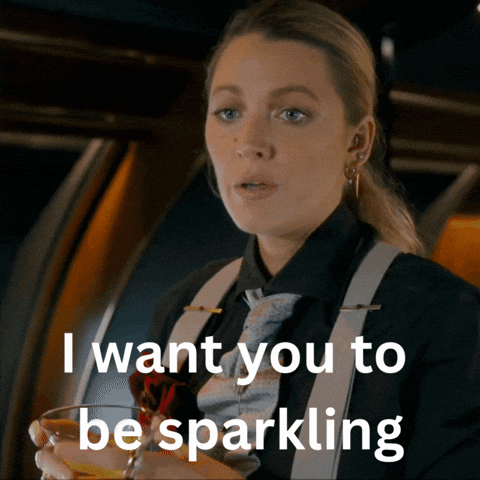Sparkle Sparkling GIF by Blake Lively Fan