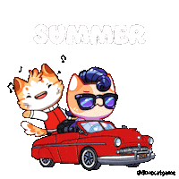 Road Trip Singing Sticker by Mino Games