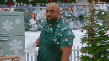 Stress George GIF by The Great British Bake Off