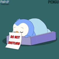 Good Night Sleeping GIF by Pudgy Penguins