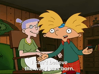 hey arnold nicksplat GIF