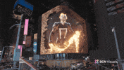 bcnvisuals fire 3d marvel advertising GIF