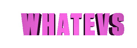 text whatever Sticker by WMA