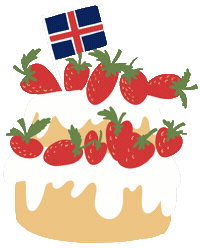 Krot Bakstur Sticker by Helga Valdis   #krotdagsins
