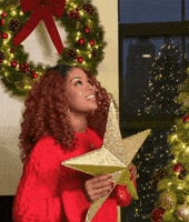 Decorating Christmas Tree GIF by AnaCatali