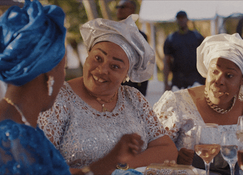 tkamseries giphyupload laugh gold flex GIF