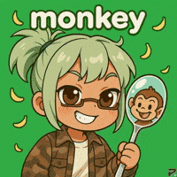 Monkey Side Eye GIF by Persona