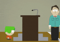 kyle broflovski walking GIF by South Park 