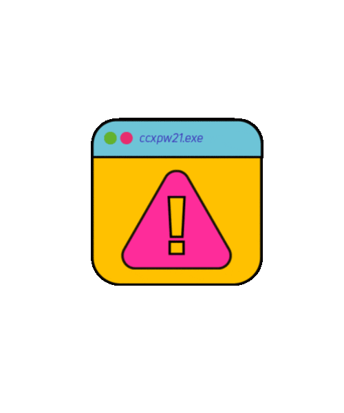 ccxp_oficial alert ccxp ccxpworlds dialog box Sticker