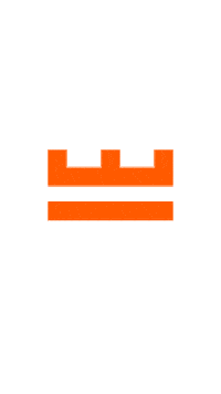 Orange Crown Sticker by Tresoar