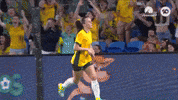 Hayley Raso Celebration GIF by Football Australia