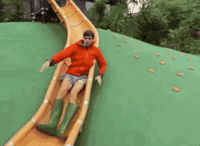 Embarrassed Falling Down GIF