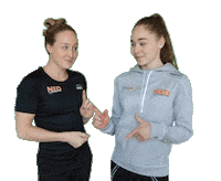 Eythora Thorsdottir Pointing Sticker by DutchGymnasticsKNGU