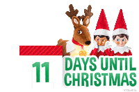 Christmas Eve Countdown Sticker by The Elf on the Shelf