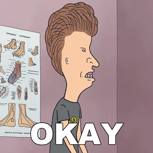 Beavis And Butthead Ok GIF by Paramount+