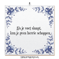 Humor Rust Sticker by Tegelspreuken.nl
