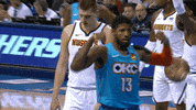 happy lets go GIF by NBA