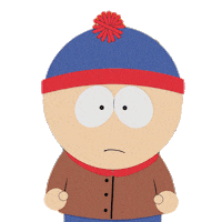 Stan Marsh Eye Roll Sticker by South Park