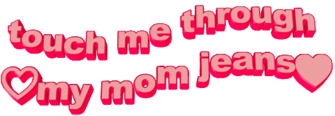 pink mom Sticker by AnimatedText