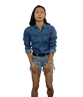 Asian Girl Wow Sticker by Amsterdenim