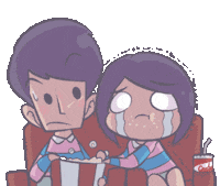Horror Love Sticker by Pionicon