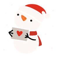 Christmas Snow Sticker