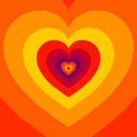 i love you hearts GIF by Feliks Tomasz Konczakowski