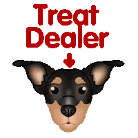Play Time Dog Treats Sticker by zoopeez