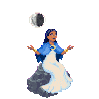 Moon Lua Sticker