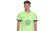 Happy Luca Waldschmidt Sticker by VfL Wolfsburg