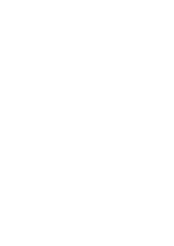 Monday Wednesday Sticker