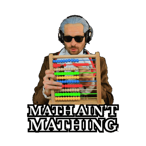 Suspicious Doesnt Add Up Sticker