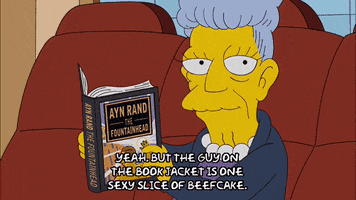 Season 20 Book GIF by The Simpsons