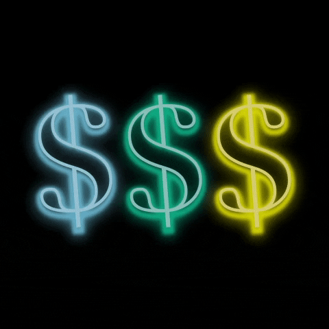 Money Glow GIF by Brightside