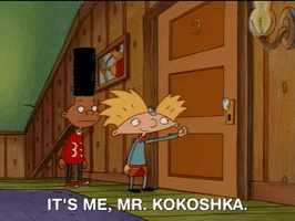 hey arnold nickelodeon GIF