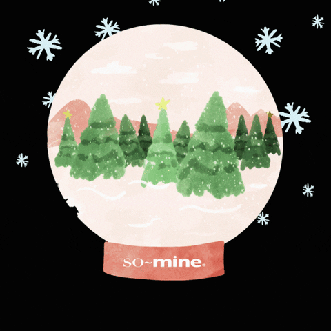 somineproducts giphyupload snow winter globe GIF