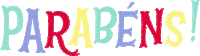 happy birthday text Sticker