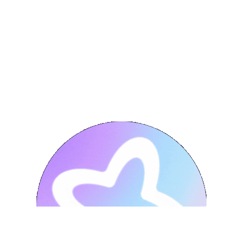 atmosphaera giphygifmaker icon gradient peeking Sticker