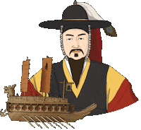 Korea Admiral Sticker by vank