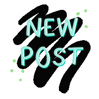 athomewithjess new post newpost blogger Sticker