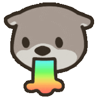 Vomit 吐 Sticker