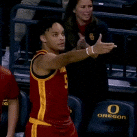 Basketball Hoops GIF by USC Trojans