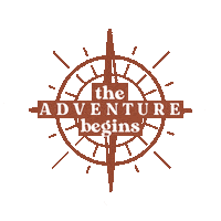 The Adventure Begins Sticker